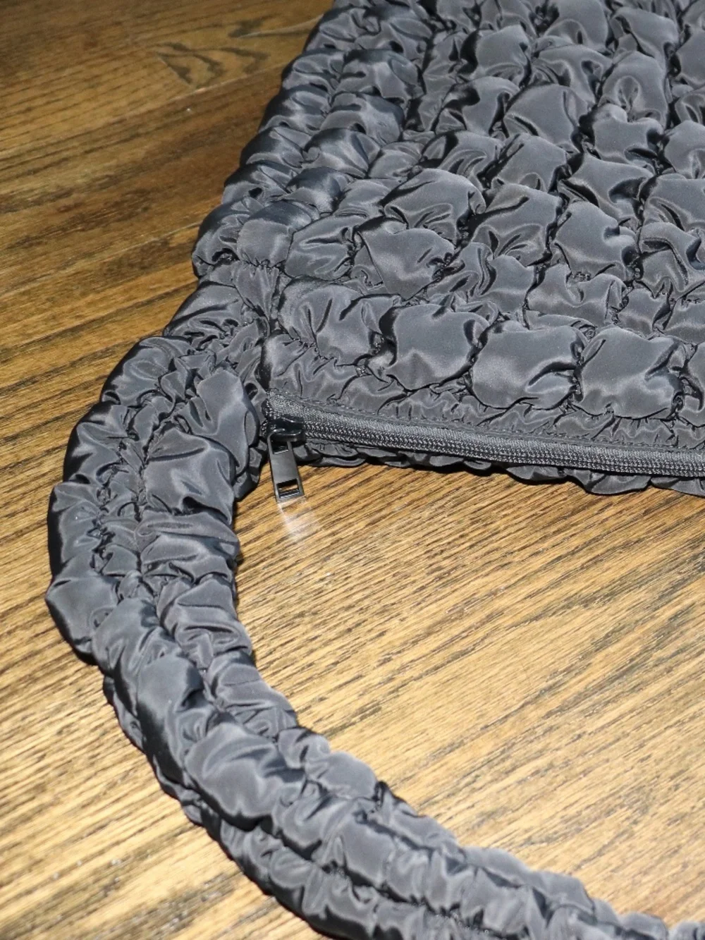 No Boundaries Oversized Quilted Puffer Style Easy Shoulder-Carry Hobo Bag